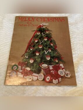 Merry Christmas From Barbara & Cheryl Cross Stitch Book